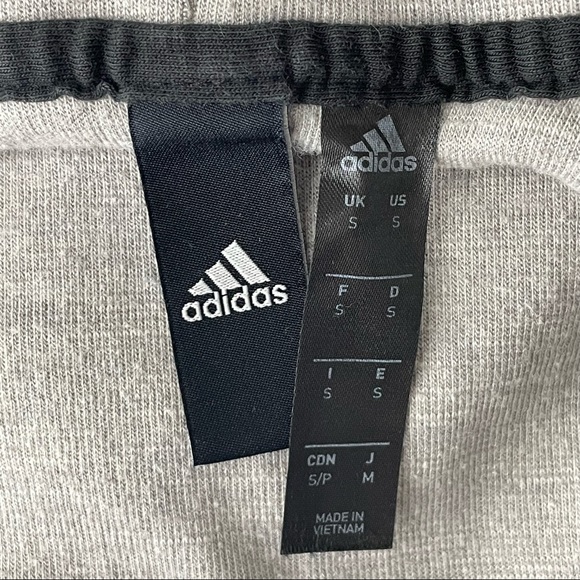 ADIDAS WOMEN’S ID STADIUM FULL ZIP HOODIE SWEATSHIRT GRAY BLACK SMALL - Picture 8 of 10